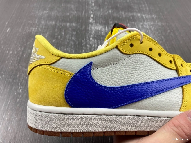 Kicked Out Shoe Store Canary Air Scott DZ4137-700 x OG Jordan Travis 1 Low 0821
